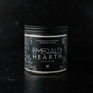 Emerald Hearth 12oz Candle (NEW)